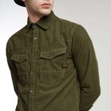 G-Star - D25223-C436-G700 - Overhemd - Groen - Slim Fit - Lange Mouwen