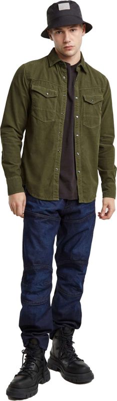 G-Star - D25223-C436-G700 - Overhemd - Groen - Slim Fit - Lange Mouwen
