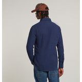 Dakota - Overhemd - Marineblauw - Katoen - Lange Mouwen