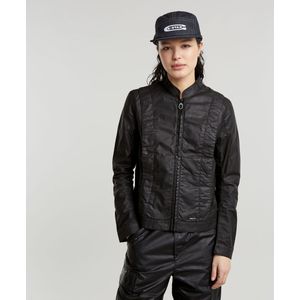 G-Star - D25227-C973-B787 - Gecoat Overhemd - Zwart - Katoen - Lange Mouwen