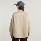 G-star D25230-d766 Overshirt - Groen - 100% Katoen - Losse Pasvorm