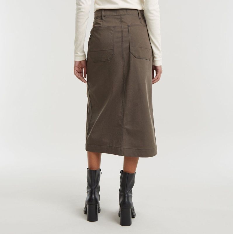 G-Star - Midi Utility - Spijkerrok - Dames