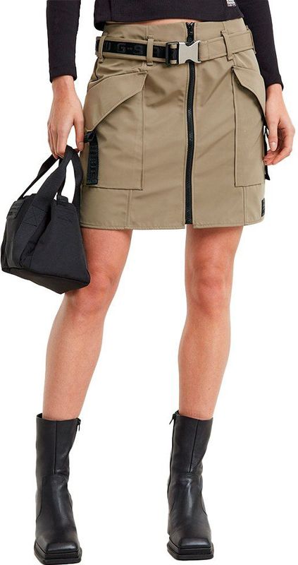 G-star - D25239-D720 - Korte Rok - Regular Fit - Hoge Taille - Middenbeenlengte