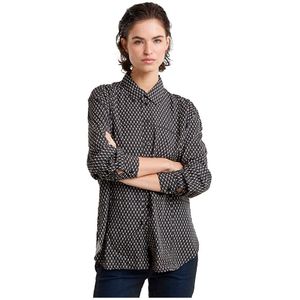 G-STAR - Pintuck Boyfriend - Overhemd - Veelkleurig - Dk Black Raw Net D25226-d726-g873