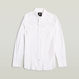 G-Star - D25234-4304-G285 - Overhemd - Wit - Modaal - Lange Mouwen