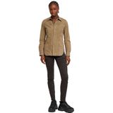 Overhemd - Groen - Katoen - Lange Mouwen - Slanke Pasvorm