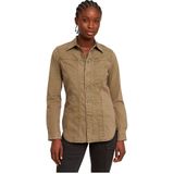 Overhemd - Groen - Katoen - Lange Mouwen - Slanke Pasvorm