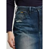 G-Star RAW - Viktoria - Spijkerrok - Zwart - 100% Biologisch Katoen