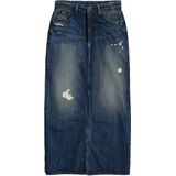 G-Star RAW - Viktoria - Spijkerrok - Zwart - 100% Biologisch Katoen