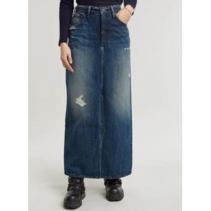 G-Star RAW - Viktoria - Spijkerrok - Zwart - 100% Biologisch Katoen