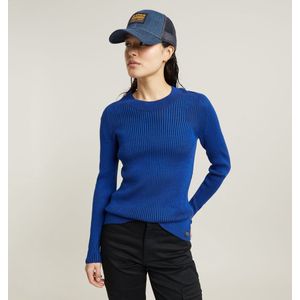 G-Star - D25310-D767-G861 - Gebreide Trui - Beige - Viscose/Katoen Gerecycled