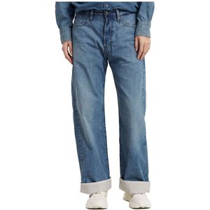 Bowey Lined Loose Jeans - Midden blauw - Dames