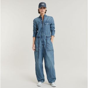 Bowey Lined Loose Jeans - Midden blauw - Dames