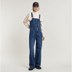 G-Star - D25305-D536-G804 Tuinbroek - Blauw - Katoen - Denim