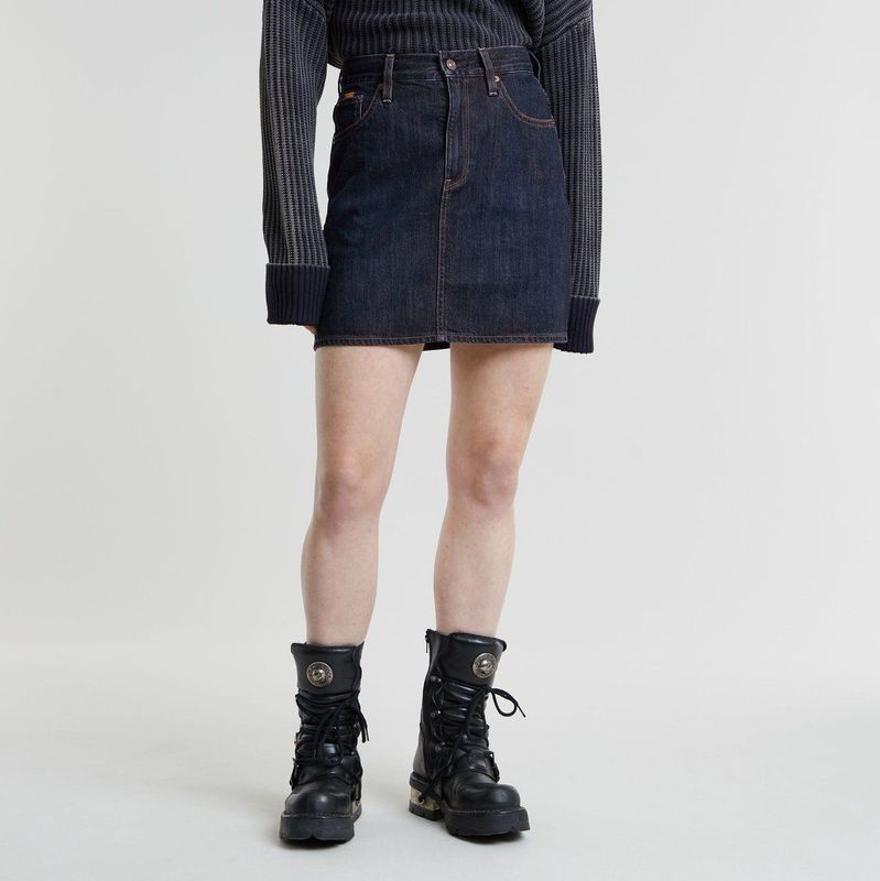 Minirok Viktoria Clean Edge - Donkerblauw - Dames