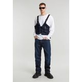 Jeans - Effen - Denim - Heavy Washed - Lang