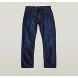 Jeans - Effen - Denim - Heavy Washed - Lang