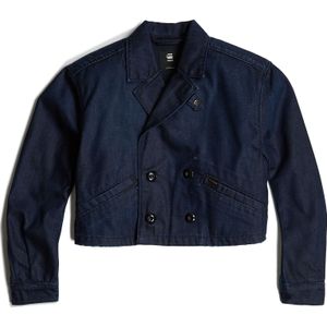 G-Star RAW - Cropped Peacoat - Jacket - Blauw - D25339-4639-G831