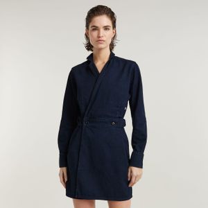 G-Star RAW Wikkeljurk Wrap Dress met verstelbare taille