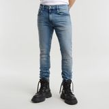 G-STAR - Revend Fwd - Skinny Jeans - Blauw - Antique Faded Ripped Icecap D20071-d441-g722