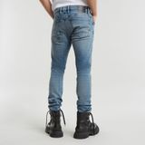 G-STAR - Revend Fwd - Skinny Jeans - Blauw - Antique Faded Ripped Icecap D20071-d441-g722