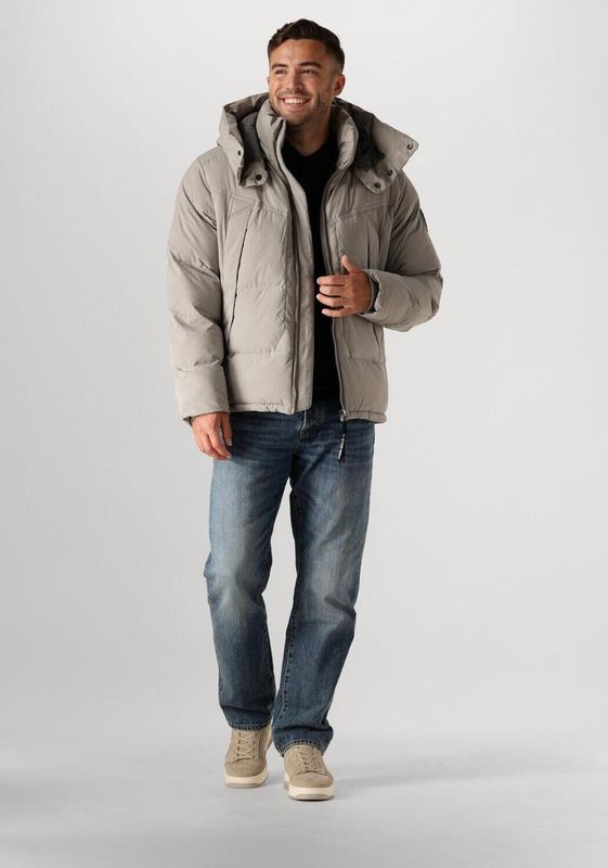 G-Star RAW - G-Whistler - Gevoerde Jas - Blauw - Met Capuchon