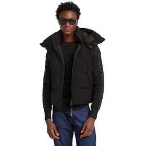 G-STAR RAW Gevoerde Herenjas met Capuchon - Zwart