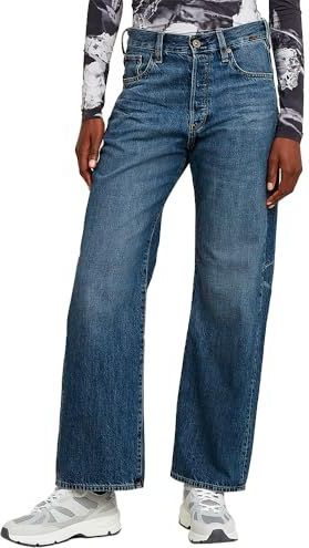 G-Star RAW Bowey 3D Boyfriend, blauw (Faded Cliffside Blue D25372-d536-g326), 23W x 30L