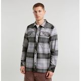 G-Star RAW gpo overshirt, meerkleurig (Grey Alloy Luke Check D25388-d749-g894), S