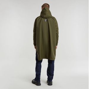 G-Star - D25398-D606-G767 Poncho - Regengroen - Gerecycled Nylon