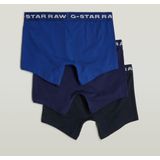 G-STAR RAW Set van 3 boxershorts voor heren, Blue Tone, meerkleurig (Mazarine Blue/Imperial/Lighting Blue D23773-d516-g162), XS, Veelkleurig (Mazarine Blue/Imperial/Lighting Blue D23773-d516-g162)