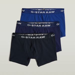 G-Star RAW - Boxershorts - Mazarine Blue/Imperial/Lighting Blue - 95% Biologisch Katoen