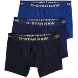 G-STAR RAW Boxershorts - 3 Stuks - Blauw - Katoen