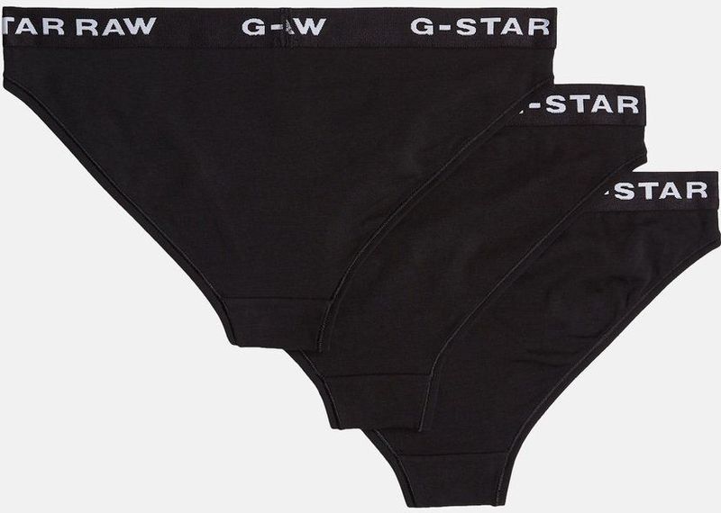 G-Star - D23775-D516-6008 - Set van 3 Strings - Wit - Biologisch Katoen - Duurzaam