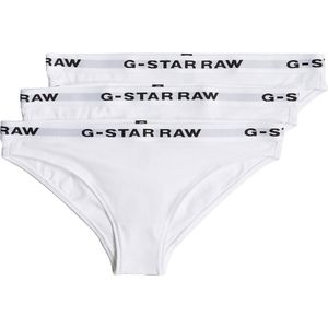 G-Star RAW - Stringslips - Zwart - Biologisch Katoen - Set van Drie