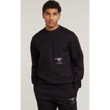 G-Star RAW Trui Constructed Motion R Tweeter D25095 D560 6484 Dk Black Mannen