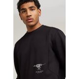 G-Star RAW Trui Constructed Motion R Tweeter D25095 D560 6484 Dk Black Mannen