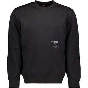 G-Star RAW Trui Constructed Motion R Tweeter D25095 D560 6484 Dk Black Mannen