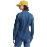 G-Star - D24343-D252-G749 Overhemd - Blauw - Katoen - Lange Mouwen