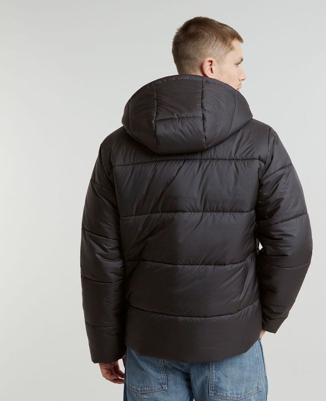 Tussenjas - Gewatteerde Jas - Met Capuchon - Effen - Normale Pasvorm