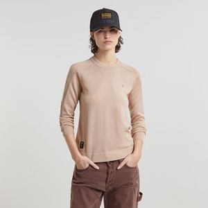 G-star 09- Trui Beige,Bruin Vrouw