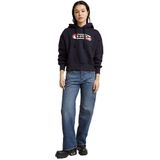 G-Star - Old Skool Logo - Sweater - Zwart - 100% Biologisch Katoen