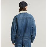 G-Star - D25340-D536-G326 - Drifter Sherpa Jas - Blauw - Casual - Katoen - Denim