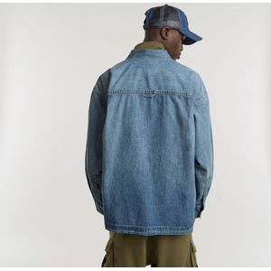 G-STAR - Antique Faded Thames - Hemd - Blauw - Veelkleurig