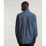 G-star - D25518-D539 - Overhemd - Denim - Lange Mouwen - 100% Katoen