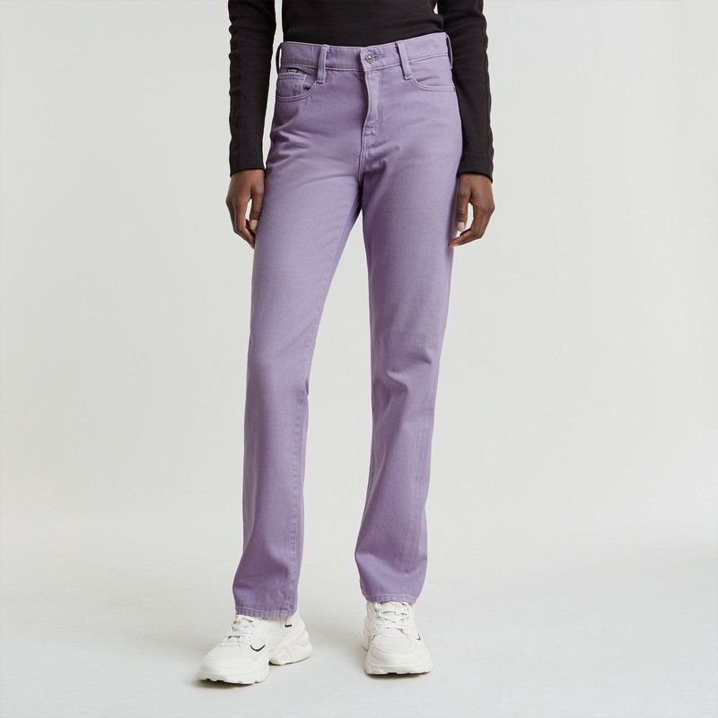 G-Star - Strace - Jeans - Lila - Recht Model - Biologisch Katoen - Duurzaam