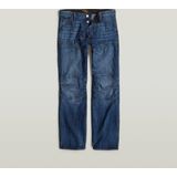 Tussenjassen - Platte Kraag - Drukknoopsluiting - Westerse Borstzakken - Paspelzakken in Taille