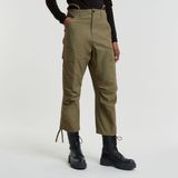 G-Star RAW Cargo Cropped Trekkoord Broek, groen (Shadow Olive D25251-d387-b230), 24W