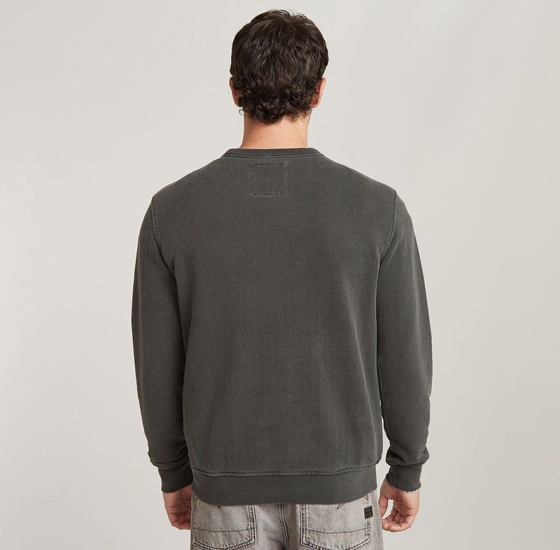 G-star Overdyed R Sweatshirt Grijs Man