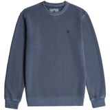 G-Starvoor mannen. D25891-D688-B564 Overgeverfd sweatshirt zwart (XS), Casual, Lange mouwen, Biologisch katoen, Duurzaam